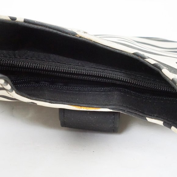 VINTAGE Hato Hasi Zebra Mini Shoulder Bag - Picture 3 of 3